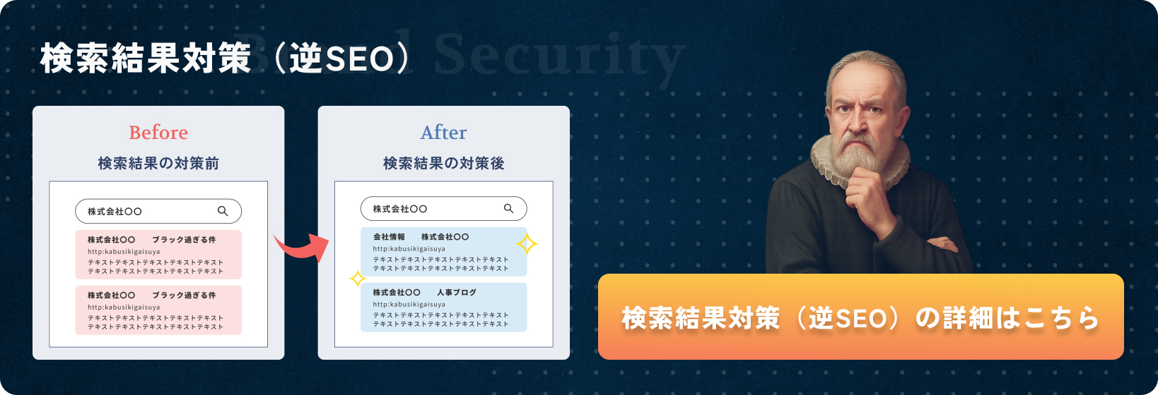 検索結果対策（逆SEO）